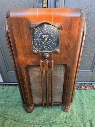 Zenith art deco console tube - zenith,