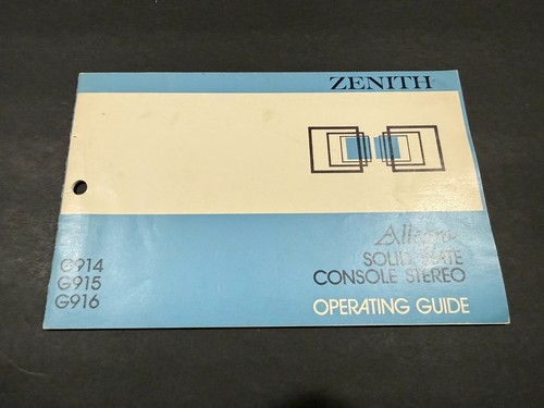 Zenith allegro solid state - allegro,