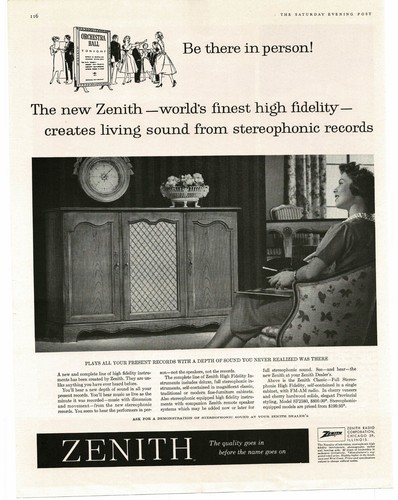 1958 zenith classic - classic, high