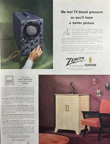 1953 zenith television - 1953,